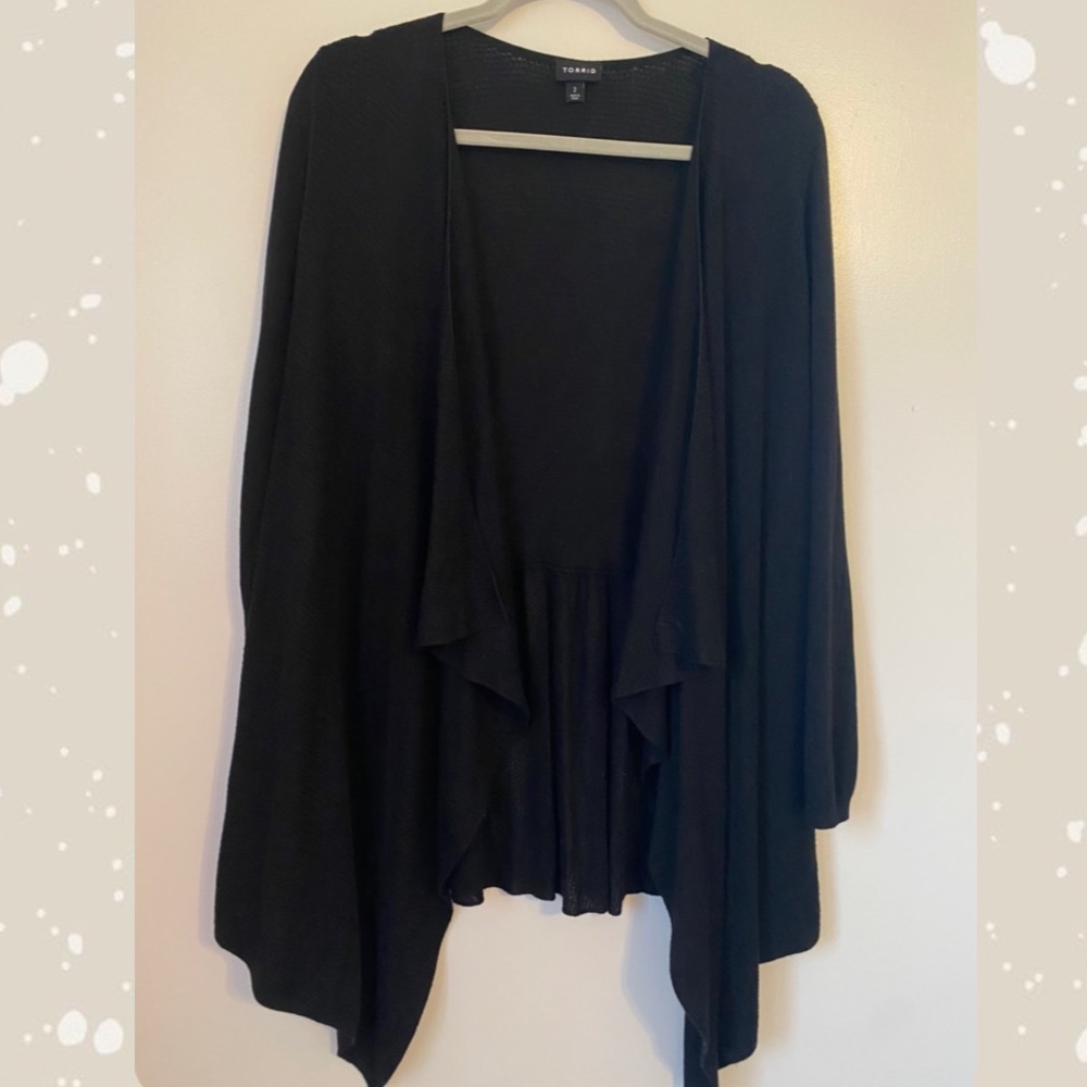 Torrid hi-low sweater cardigan plus size 2